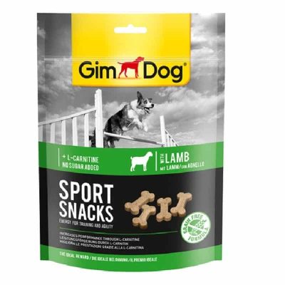 تشویقی سگ جیم داگ مدل Sport Snacks طعم بره وزن 150 گرم