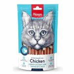 تشویقی گربه ونپی مدل Chicken Jerky & Codfish وزن 80 گرم