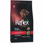 غذای خشک توله سگ رفلکس پلاس مدل Reflex Plus Junior Lamb & Rice وزن سه کیلوگرم