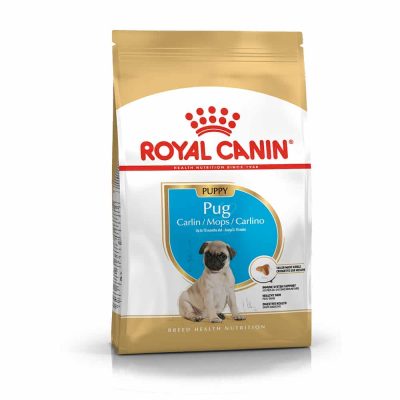 غذای خشک توله سگ رویال کنین مدلPug Puppy نژاد پاگ