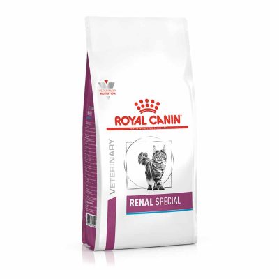 غذای خشک گربه بالغ رویال کنین مدل Renal Special درمان مشکلات کلیوی