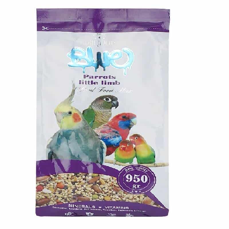 غذای طوطی سانان کوچک جثه بلو BLUE وزن 950 گرمی_6616cd5dd5fc7.jpeg غذای طوطی سانان کوچک جثه بلو BLUE وزن 950 گرمی - تصویر 1