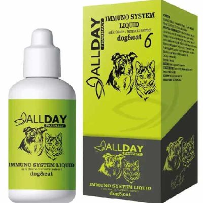 قرص سیستم ایمنی سگ و گربه آل دی ALLDAY وزن 25 گرم