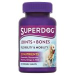 قرص مکمل سگ ویتابیوتیکس مدل SuperDog Joints Bones بسته 60 عددی