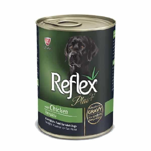 کنسرو سگ بالغ Reflex plus با طعم مرغ وزن 400 گرم_6616bff1b4960.jpeg کنسرو سگ بالغ Reflex plus با طعم مرغ وزن 400 گرم - تصویر 1