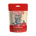 تشویقی اسنکی گربه Snacky با طعم مرغ و پنیر (با ویژگی تقویت استخوان) وزن 60 گرم