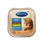 ووم گربه وینستون با طعم گوشت گاو، مرغ و آلوئه ور | Winston Beef & Chicken and Aloevera