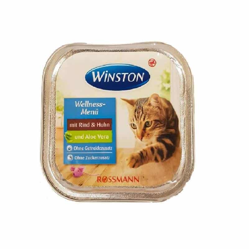 ووم گربه وینستون با طعم گوشت گاو، مرغ و آلوئه ور | Winston Beef & Chicken and Aloevera_67f3fb16e6b98.jpeg ووم گربه وینستون با طعم گوشت گاو، مرغ و آلوئه ور | Winston Beef & Chicken and Aloevera - تصویر 1