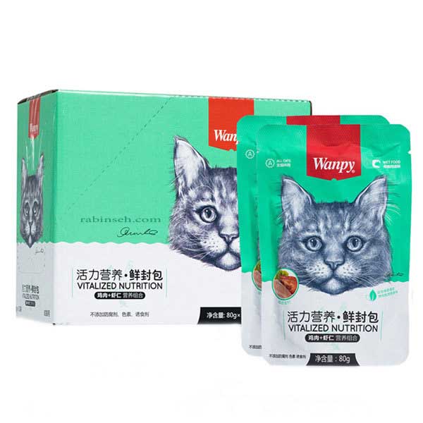 پوچ گربه ونپی با طعم مرغ و میگو 80 گرم_67f541e6c245a.jpeg پوچ گربه ونپی با طعم مرغ و میگو 80 گرم - تصویر 1