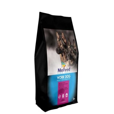 غذای خشک سگ مفید مدل سگ کار work dog وزن 2 کیلوگرم