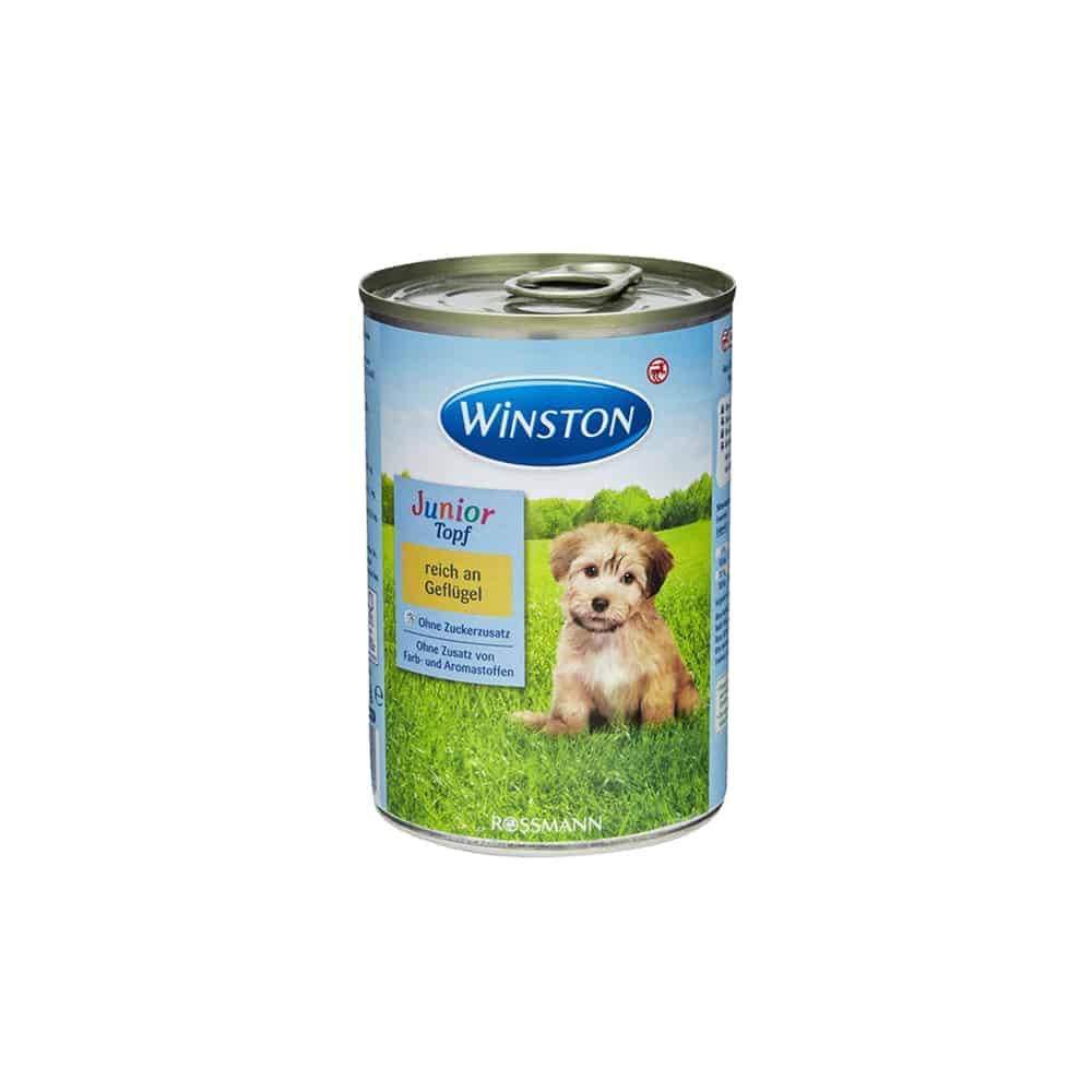 کنسرو وینستون مناسب سگ جوان با طعم مرغ(400گرمی)_681f7df048fa3.jpeg کنسرو وینستون مناسب سگ جوان با طعم مرغ(400گرمی) - تصویر 1