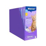 بستنی گربه وینستون طعم مرغ و ماهی 72 عددی