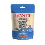 تشویقی اسنکی گربه Snacky با طعم ماهی (با ویژگی آنتی ایج) وزن 60 گرم