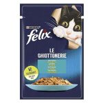 پوچ گربه فلیکس Felix با طعم ماهی تن در ژله وزن ۸۵ گرم
