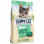 غذای خشک گربه بالغ هپی کت Happy Cat مدل مینکاس میکس وزن 10 کیلوگرم