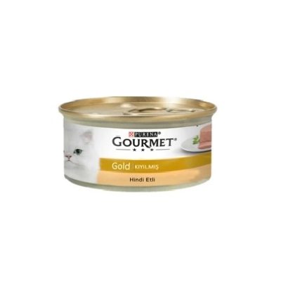 کنسرو گورمت Gourmet گلد پته با طعم بوقلمون وزن 85 گرم